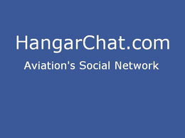HANGARCHAT.COM AVIATION'S SOCIAL NETWORK logo