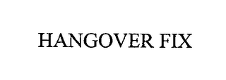 HANGOVER FIX logo