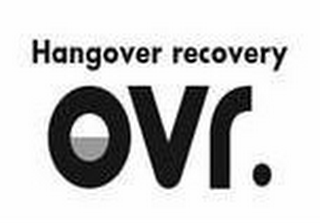 HANGOVER RECOVERY OVR. logo