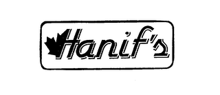 HANIF'S logo