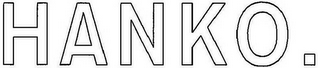 HANKO. logo