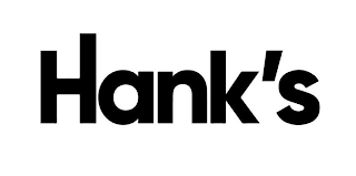 HANK'S logo