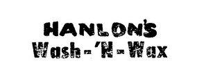 HANLON'S WASH-'N-WAX logo
