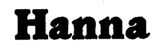 HANNA logo
