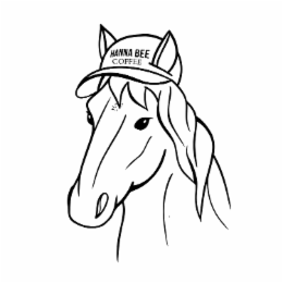 HANNA BEE COFFEE logo