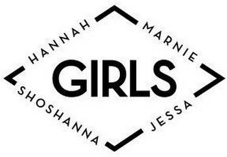 HANNA MARNIE SHOSHANNA JESSA GIRLS logo