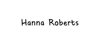 HANNA ROBERTS logo
