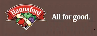 HANNAFORD ALL FOR GOOD.