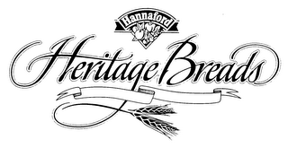 HANNAFORD HERITAGE BREADS logo