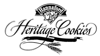 HANNAFORD HERITAGE COOKIES logo