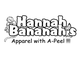 HANNAH BANANAH'S APPAREL WITH A-PEEL!!! logo
