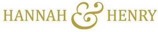 HANNAH & HENRY logo