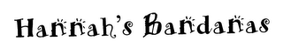HANNAH'S BANDANAS logo
