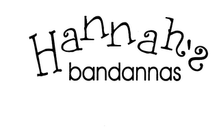 HANNAH'S BANDANNAS logo