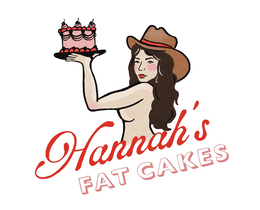 HANNAH'S FAT CAKES logo