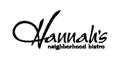 HANNAH'S NEIGHBORHOOD BISTRO logo