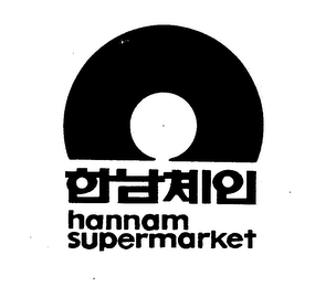 HANNAM SUPERMARKET logo