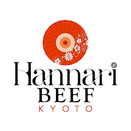 HANNARI BEEF KYOTO logo