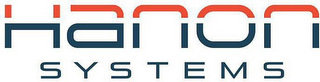 HANON SYSTEMS logo