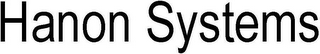 HANON SYSTEMS logo