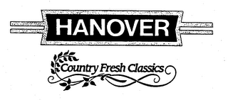 HANOVER COUNTRY FRESH CLASSICS logo