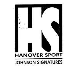 HANOVER SPORT JOHNSON SIGNATURES HS logo