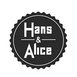 HANS & ALICE logo