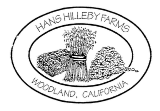 HANS HILLEBY FARMS WOODLAND, CALIFORNIA logo