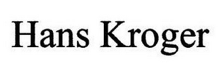 HANS KROGER logo