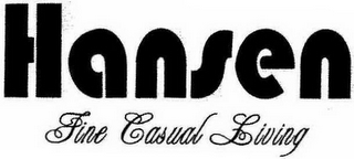 HANSEN FINE CASUAL LIVING logo