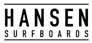 HANSEN SURFBOARDS logo