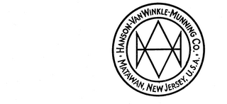 HANSON-VAN WINKLE-MUNNING SINCE 1820 H V W M logo