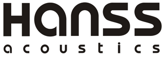 HANSS A C O U S T I C S logo