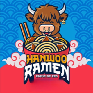 HANWOO RAMEN CARNE DE RES logo
