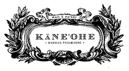 HAO ÂPA  ÌHI KANE'OHE · BAMBOO PROVISIONS · logo