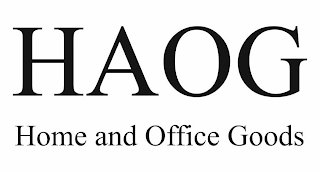 HAOG HOME AND OFFICE GOODS logo