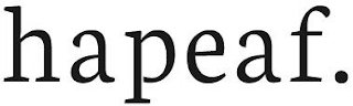 HAPEAF. logo