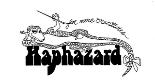 HAPHAZARD FOR RARE CREATURES logo