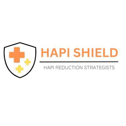 HAPI SHIELD HAPI REDUCTION STRATEGISTS logo