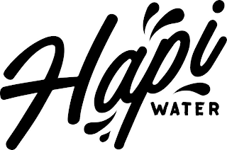 HAPI WATER logo