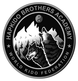 HAPKIDO BROTHERS ACADEMY WORLD KIDO FEDERATION logo