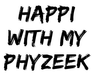 HAPPI WITH MY PHYZEEK logo
