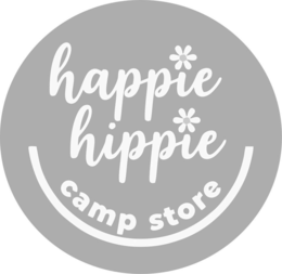 HAPPIE HIPPIE CAMP STORE logo