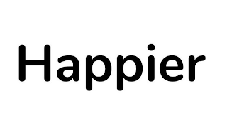HAPPIER logo