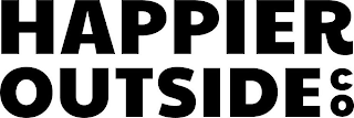 HAPPIER OUTSIDE CO logo