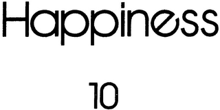HAPPINESS 10 logo
