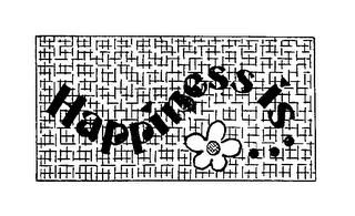 HAPPINESS IS... logo