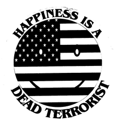HAPPINESS IS A DEAD TERRORIST logo