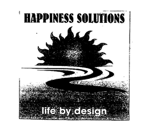 HAPPINESS SOLUTION LIFE BY DESIGN logo