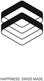 HAPPINESS. SWISS MADE logo